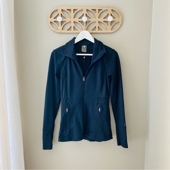 CALIA by Carrie Underwood Active Wear Zip Up Jacket Black Sz Small - Picture 1 of 8